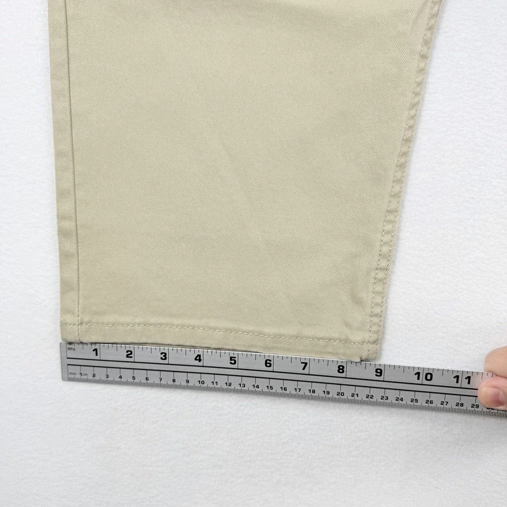 Levis 502 Taper‎ Fit Jeans Size 50x27 Mens Khaki Big & Tall *READ